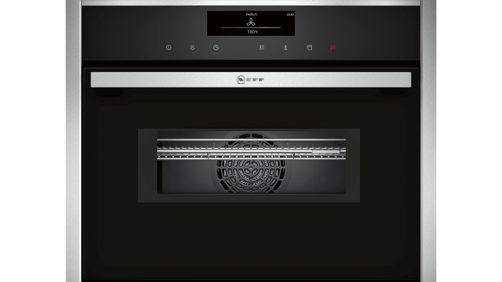 NEFF - C28QT27N0 - Horno compacto con microondas y vapor añadido