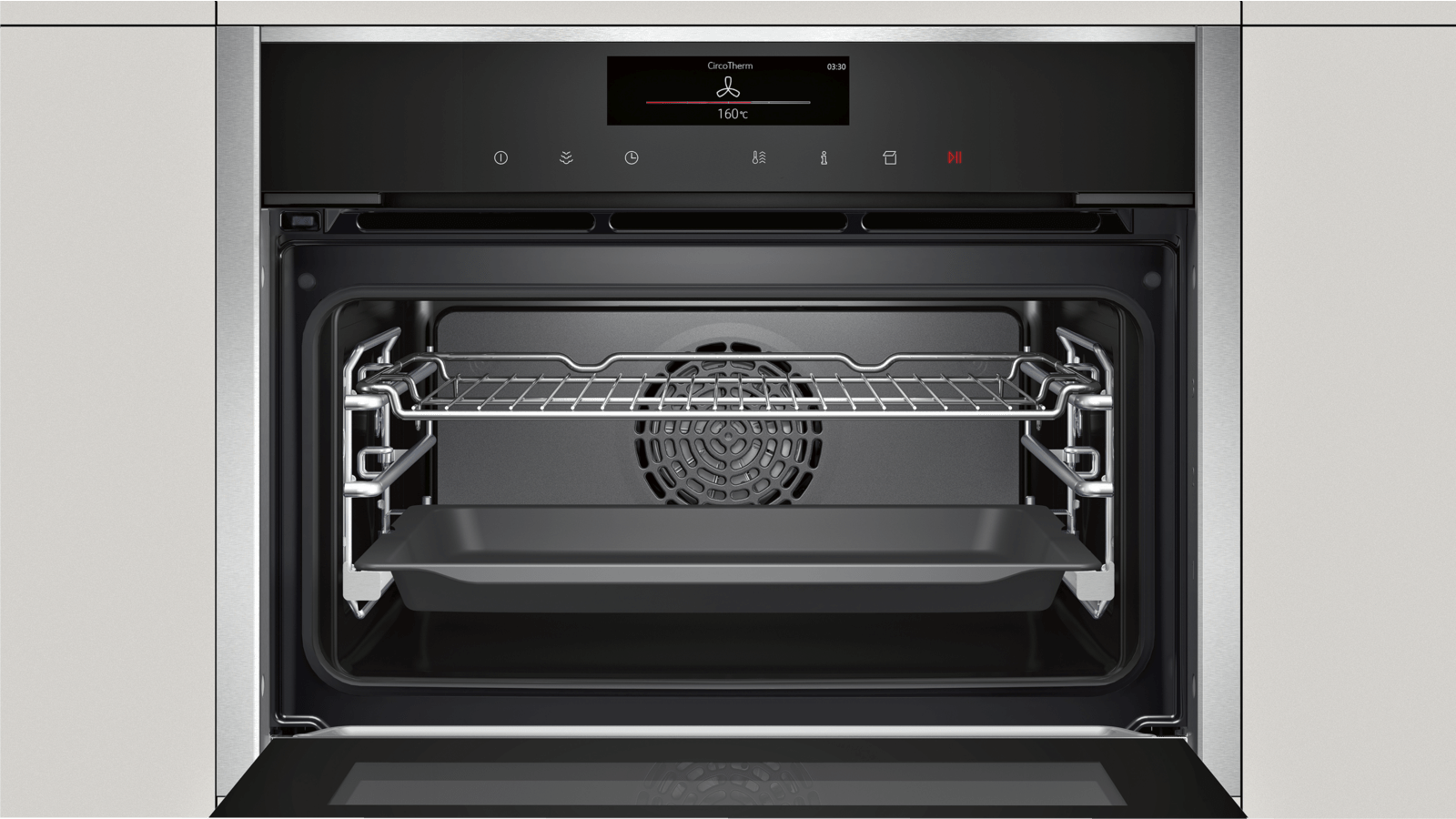 NEFF - C18FT48N0 - Forno compatto combinato a vapore