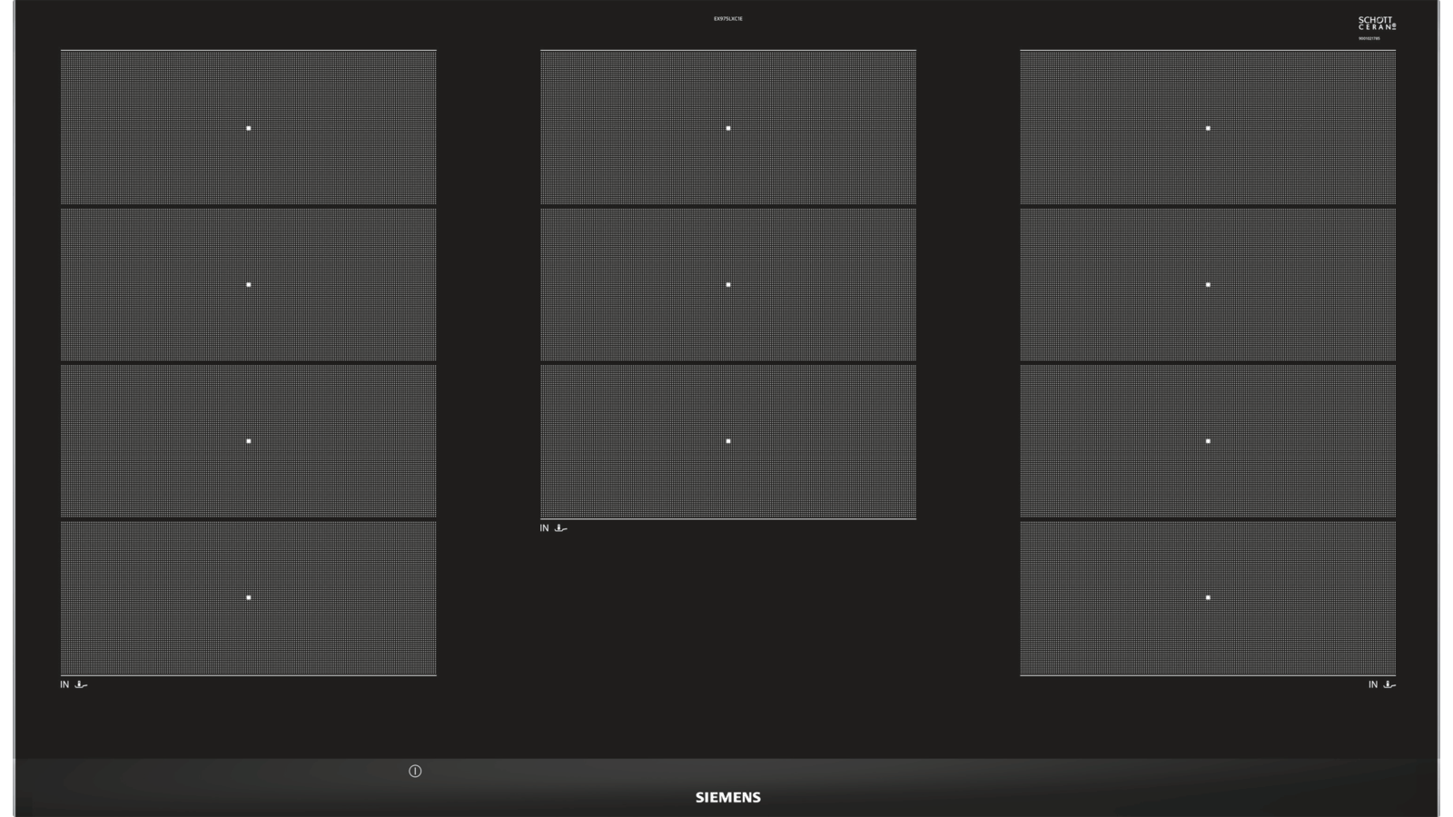 Siemens Ex975lxc1e Induction Hob