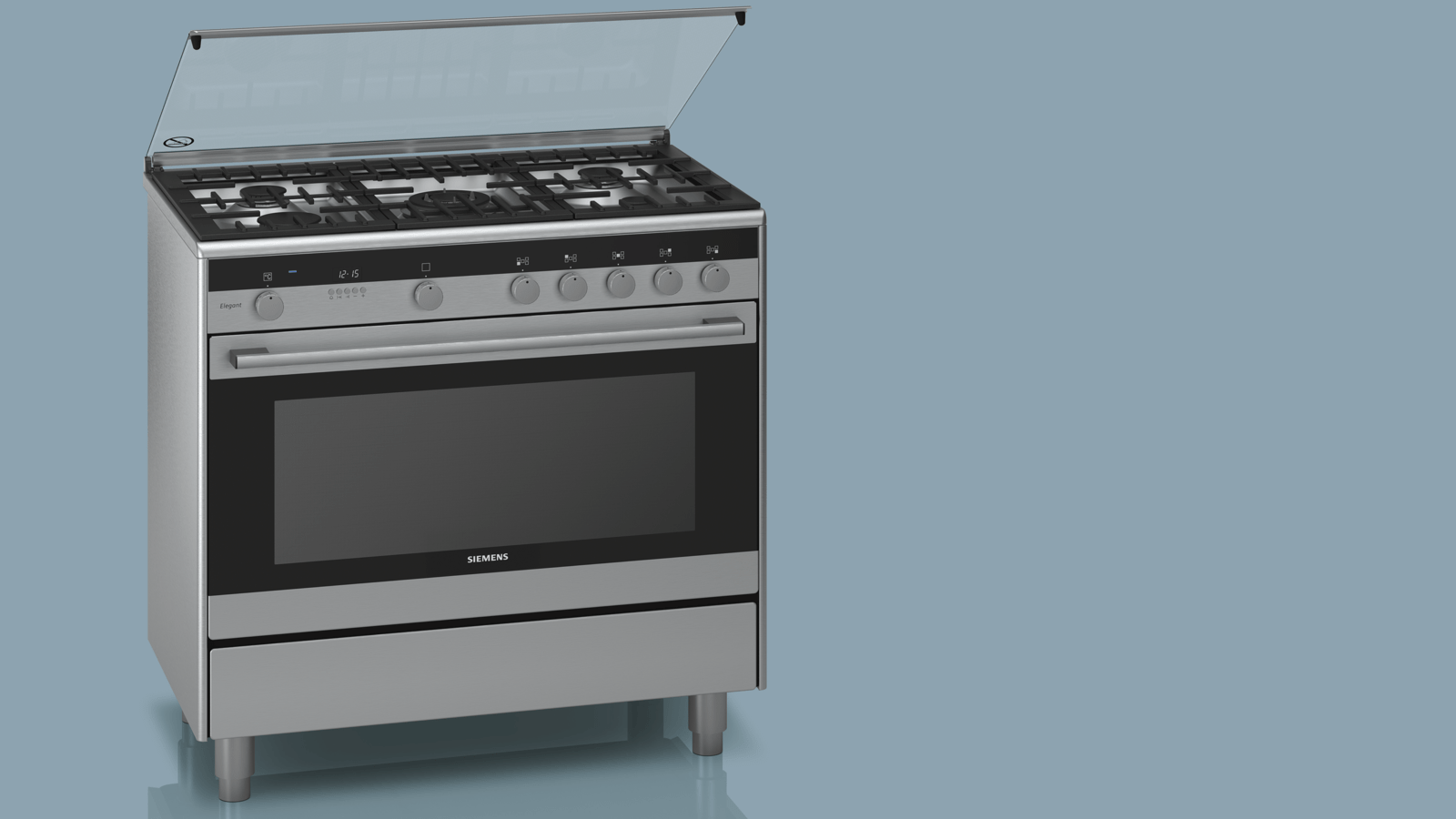 Siemens Hq738357m Dual Fuel Range Cooker