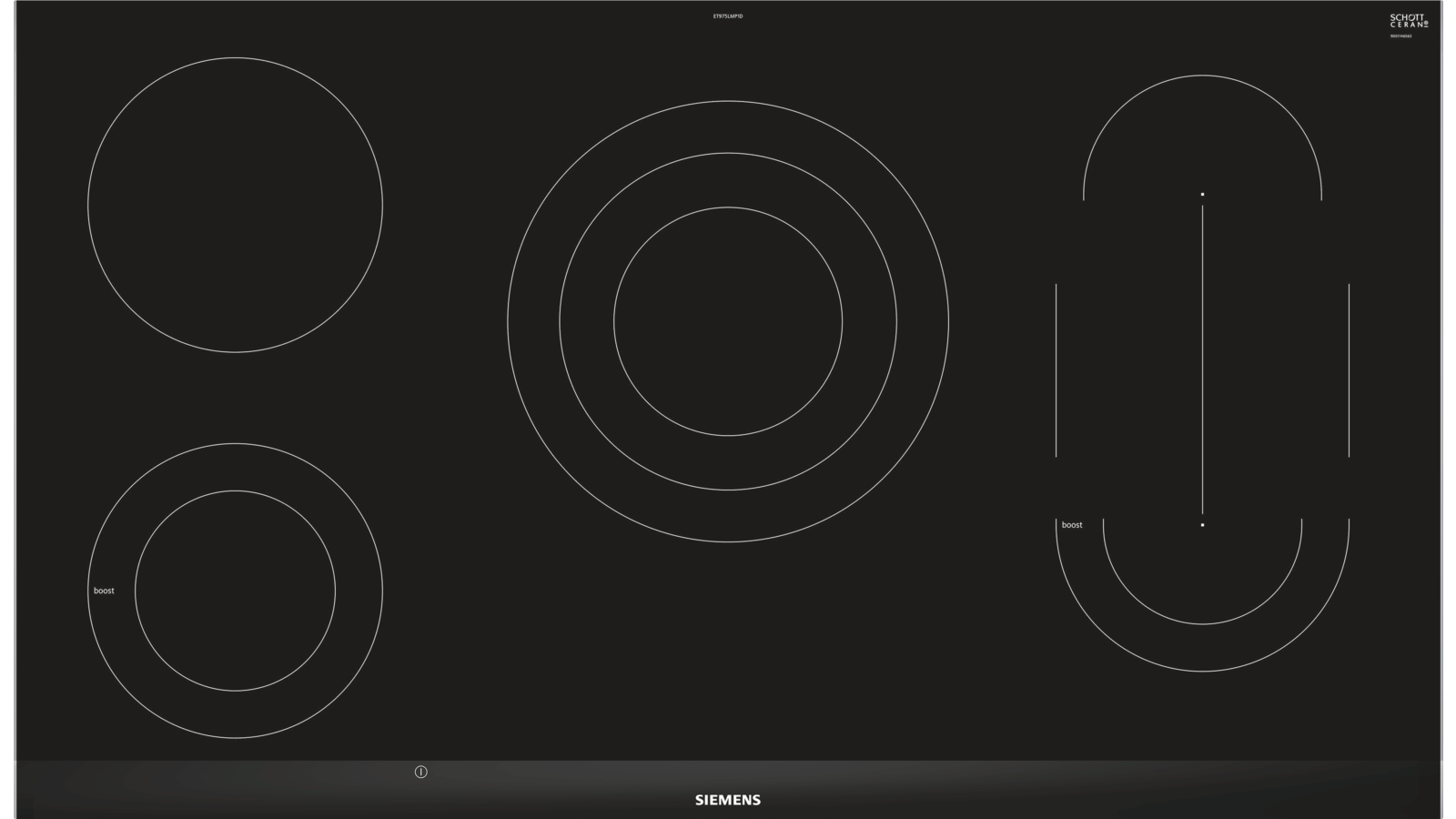 Siemens Et975lmp1d Electric Hob