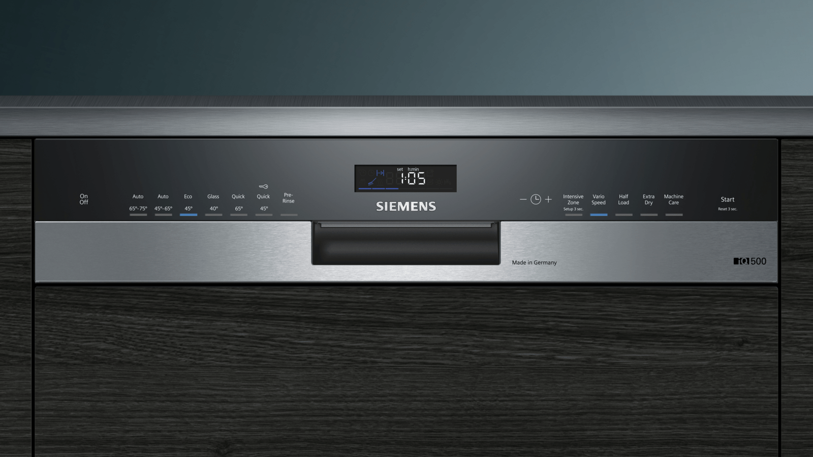 Siemens Sn557s01ma Semi Integrated Dishwasher