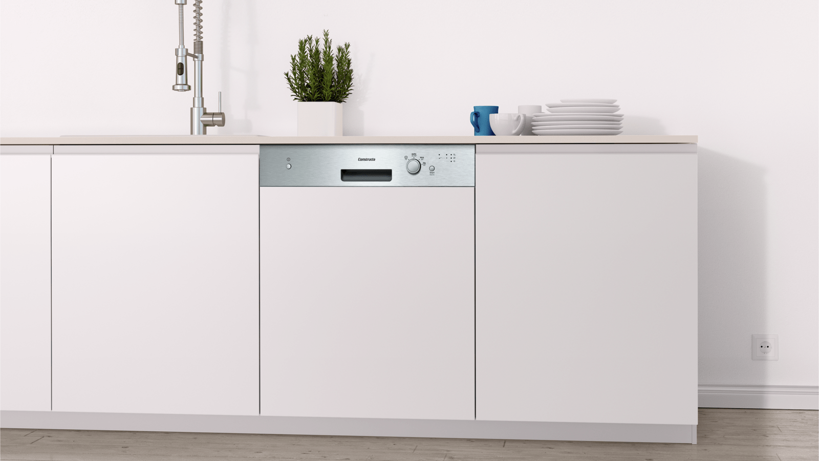 CONSTRUCTA CG4A05J5 Teilintegrierter Geschirrspüler CONSTRUCTA CG4A05J5 Teilintegrierter Geschirrspüler