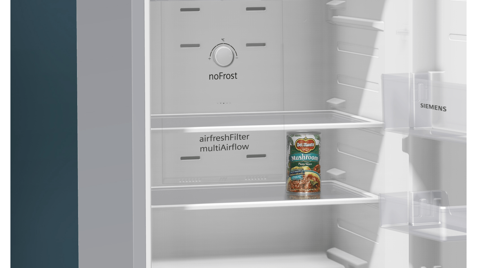 Siemens Kd25nvl3ak Free Standing Fridge Freezer With Freezer At Top
