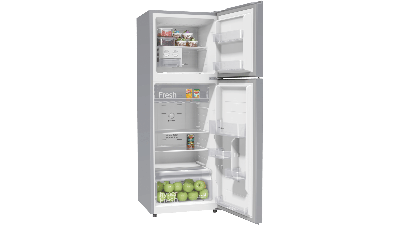 Siemens Kd25nvl3ak Free Standing Fridge Freezer With Freezer At Top
