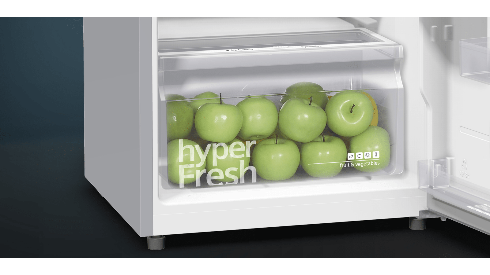 Siemens Kd25nvl3ak Free Standing Fridge Freezer With Freezer At Top