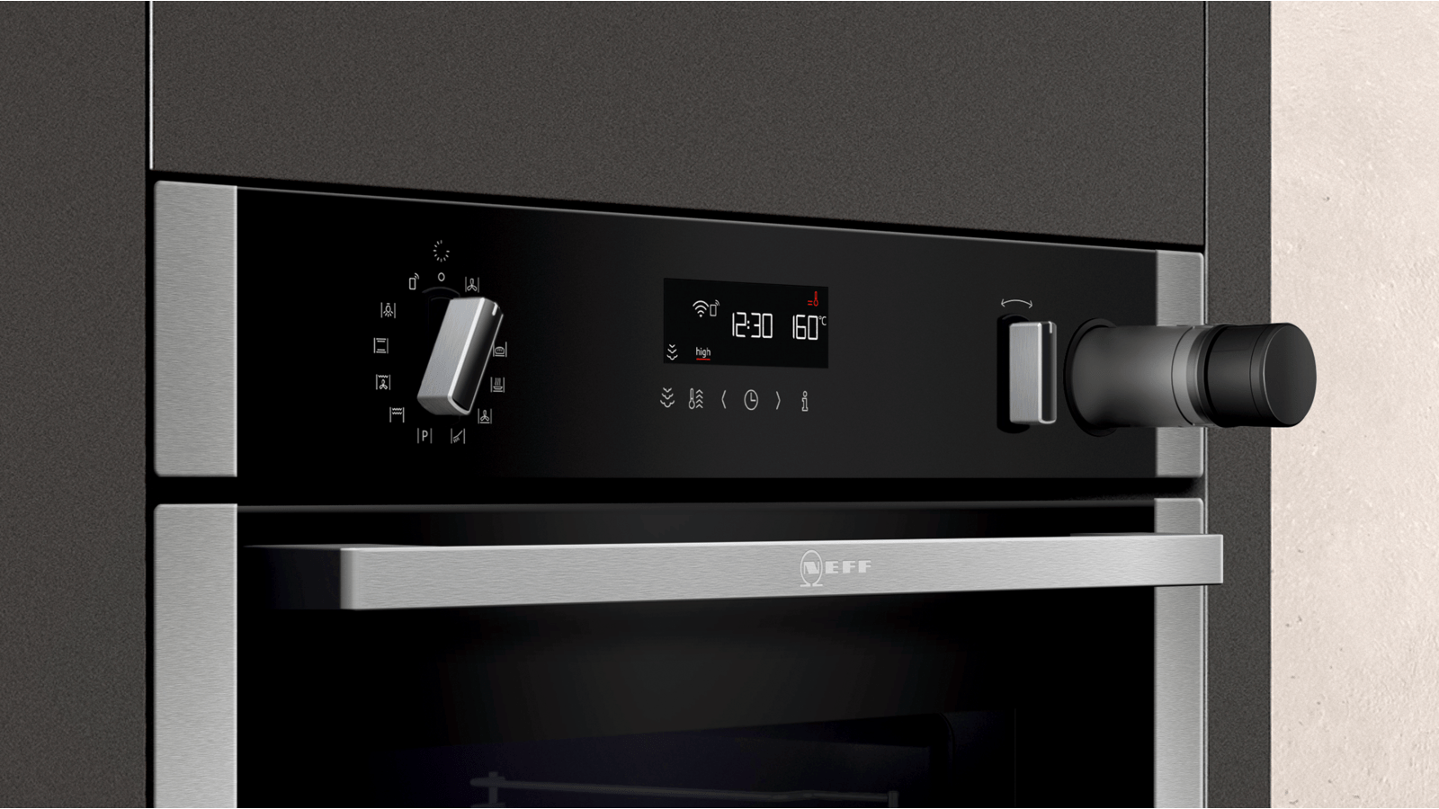 Neff B5avm7hh0b Built In Oven With Added Steam Function