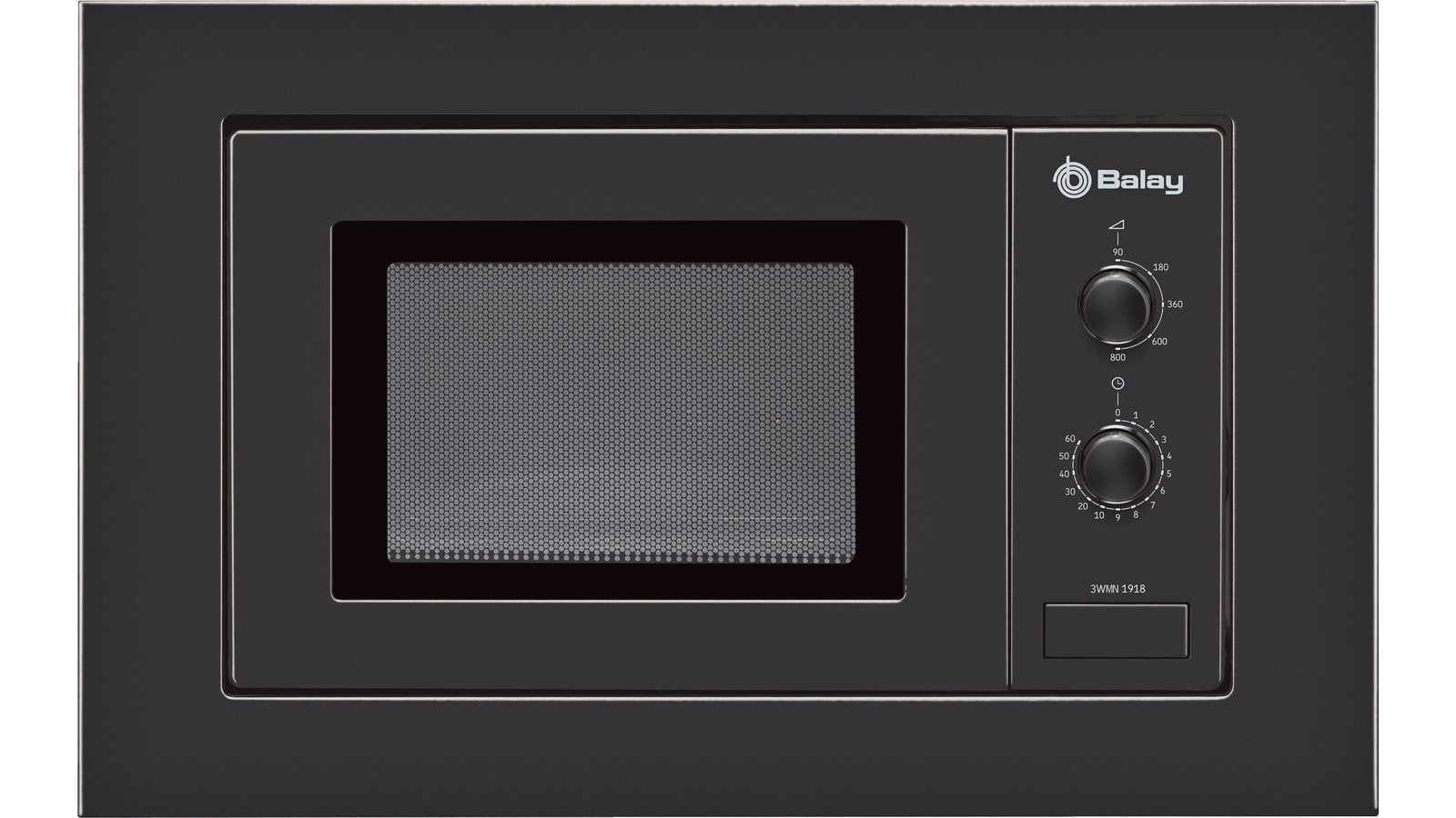 Microondas integrable con marco 3WMX1918, horno Touch Cont…