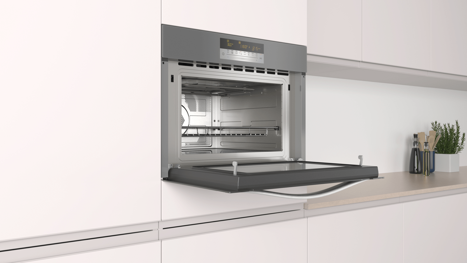 Balay 3CW5179A0 - Horno microondas integrado antracita 60x45cm -  Lacasadelelectrodomestico.com