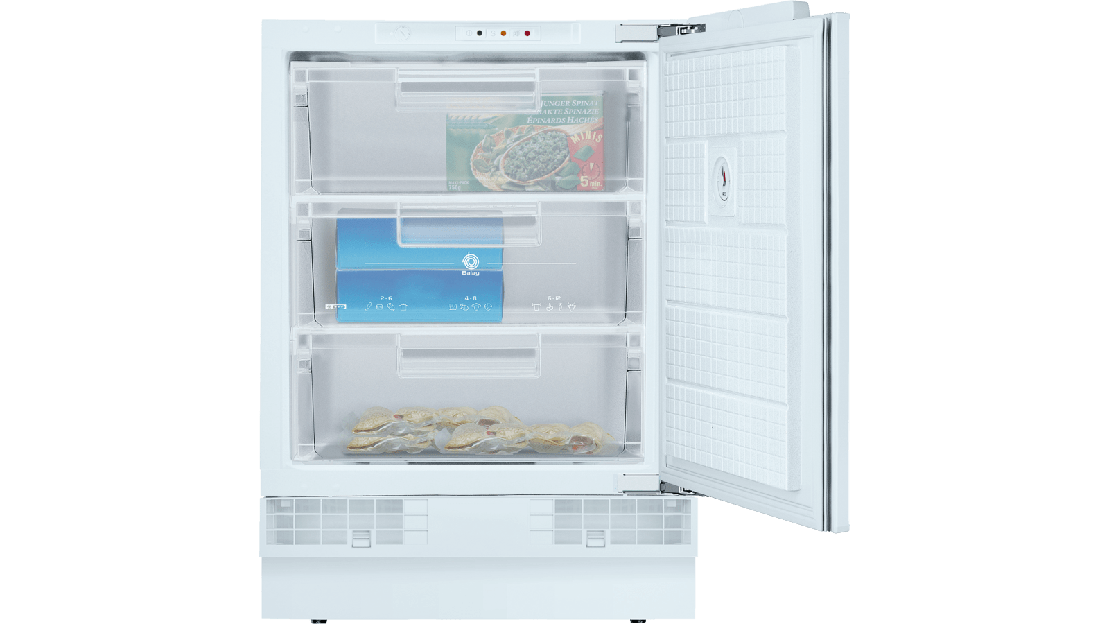 Congelador integrable bajo encimera 82 x 59.8 cm Balay 3GUF233S