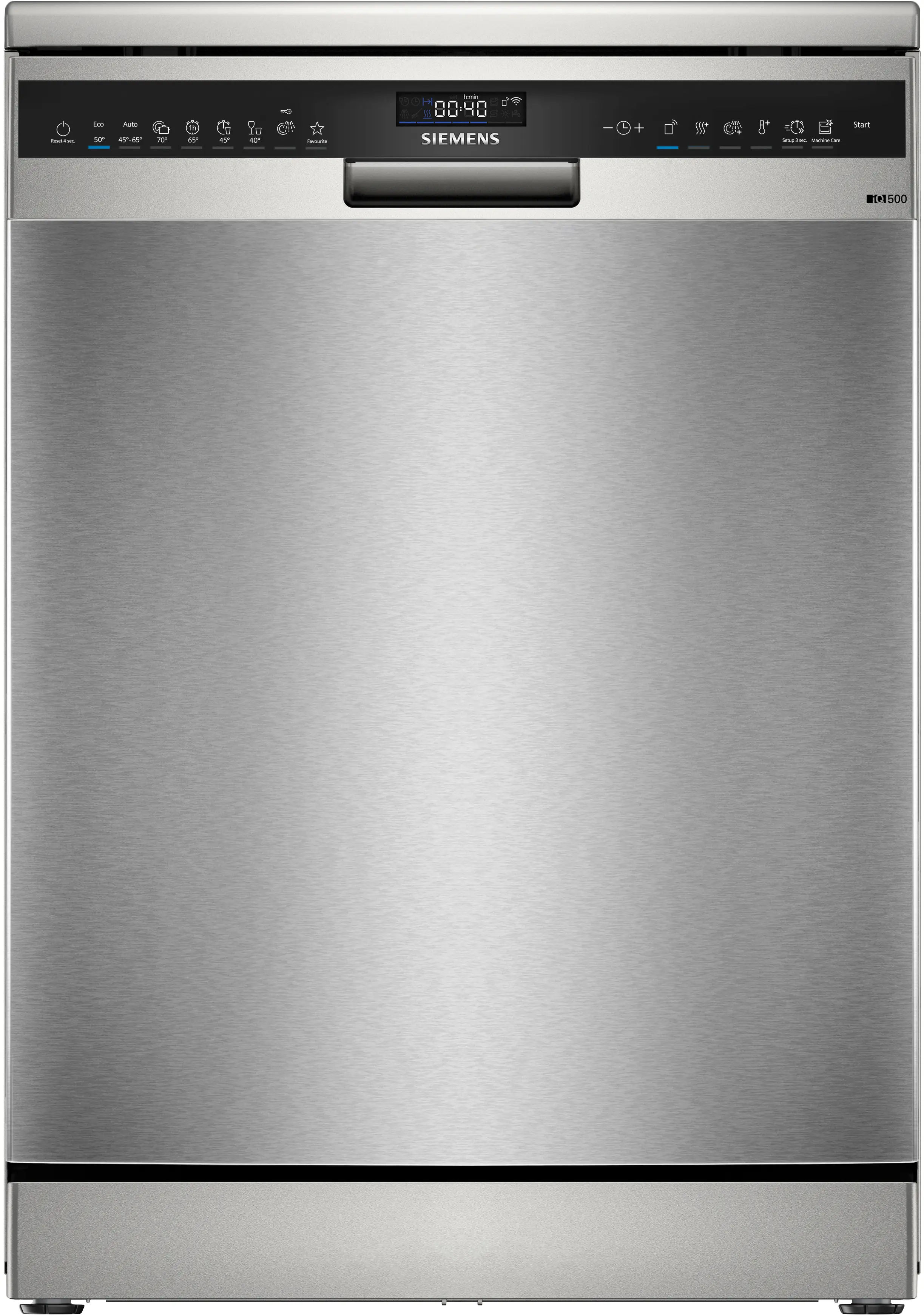 Siemens SN25EI01CT iQ500 Solo Bulaşık Makinesi 60 cm Paslanmaz çelik parmak izi tutmaz