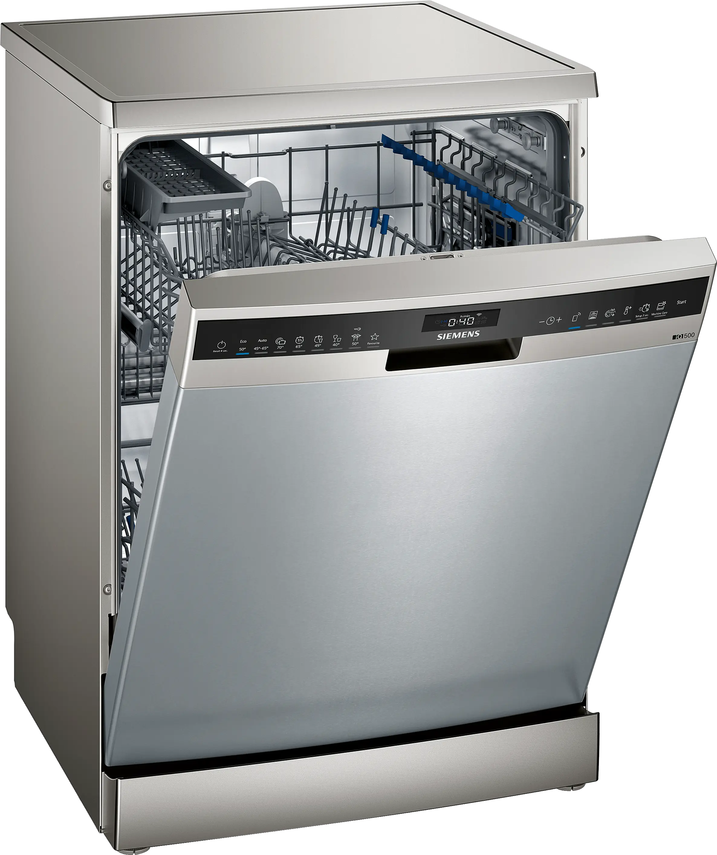 Siemens SN25EI80AT iQ500 Solo Bulaşık Makinesi 60 cm Kolay temizlenebilir Inox