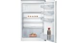 iQ100 Einbau-Kühlschrank mit Gefrierfach 88 x 56 cm Flachscharnier KI18LNFF0 KI18LNFF0-1