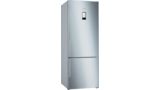 iQ500 Alttan Donduruculu Buzdolabı 193 x 70 cm Kolay temizlenebilir Inox KG56NAIF0N KG56NAIF0N-1
