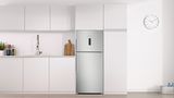 Üstten Donduruculu Buzdolabı 186 x 86 cm Kolay temizlenebilir Inox BD2086IFAN BD2086IFAN-2