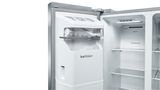 N 70 Американски side-by-side хладилник 178.7 x 90.8 cm Неръждаема стомана със защита от отпечатъци KA3923IE0 KA3923IE0-7
