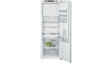 iQ500 Einbau-Kühlschrank mit Gefrierfach 158 x 56 cm Flachscharnier mit Softeinzug KI72LADE0 KI72LADE0-1