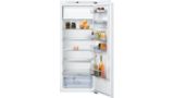 N 70 Einbau-Kühlschrank mit Gefrierfach 140 x 56 cm Flachscharnier mit Softeinzug KI2526DE0 KI2526DE0-1