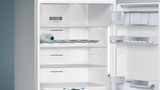 iQ700 free-standing fridge-freezer with freezer at bottom, glass door 193 x 70 cm Black KG56FSB40 KG56FSB40-5
