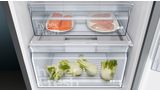 iQ300 Free-standing fridge-freezer with freezer at bottom 186 x 60 cm Black stainless steel KG36NXXDC KG36NXXDC-5