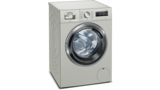 iQ700 Waschmaschine, Frontlader 9 kg 1400 U/min., Silber-inox WM14VMS2 WM14VMS2-1
