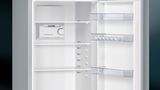 iQ100 free-standing fridge-freezer with freezer at bottom 186 x 60 cm Inox-look KG36NNL31K KG36NNL31K-5