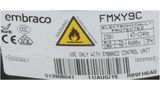 Compresor Embraco FMXY9C 00146078 00146078-3