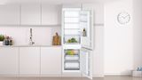 built-in fridge-freezer with freezer at bottom 177.2 x 54.1 cm sliding hinge JC86CCSF0 JC86CCSF0-2