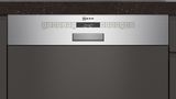 N 50 Semi-integrated dishwasher 60 cm Brushed steel S145ITS04G S145ITS04G-5