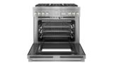 Gas Professional Range 36'' Pro Grand® Commercial Depth Stainless Steel PRG366WG PRG366WG-8