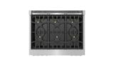 Gas Professional Range 36'' Pro Grand® Commercial Depth Stainless Steel PRG366WG PRG366WG-10