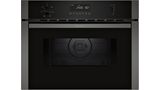 N 50 Built-in microwave oven with hot air 60 x 45 cm Graphite-Grey C1AMG84G0B C1AMG84G0B-1