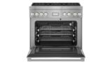 Gas Professional Range 36'' Pro Harmony® Standard Depth Stainless Steel PRG366WH PRG366WH-6