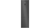 iQ300 Réfrigérateur combiné pose-libre 203 x 60 cm blackSteel - Acier inox noir KG39NXXDF KG39NXXDF-1