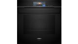 iQ700 Built-in oven with steam function 60 x 60 cm Black HS958GCB1 HS958GCB1-1