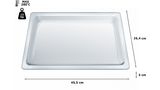 Glazenschaal geschikt voor ovens 00468419 00468419-4