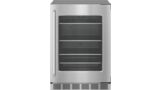 Freedom® Réfrigérateur intégré avec porte vitrée 24'' Masterpiece® Inox,  T24UR915RS T24UR915RS-1