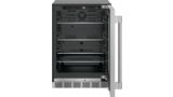 Freedom® Réfrigérateur intégré avec porte vitrée 24'' Professional Inox,  T24UR925RS T24UR925RS-2
