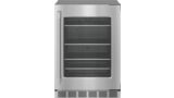 Freedom® Réfrigérateur intégré avec porte vitrée 24'' Professional Inox,  T24UR925RS T24UR925RS-1