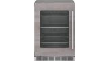 Freedom® Under Counter Refrigerator with Glass Door  24'' Panel Ready, Left Hinge T24UR905LP T24UR905LP-1