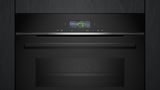 iQ700 built-in compact oven with microwave function 60 x 45 cm Black CM724G1B1B CM724G1B1B-2