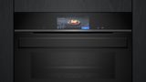 iQ700 Compacte oven met volwaardige stoom 60 x 45 cm Zwart CS958GDD1 CS958GDD1-2