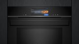 iQ700 built-in oven with steam- and microwave function 60 x 60 cm Black HN978GQB1 HN978GQB1-2