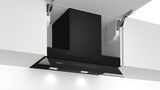 Integrierte Designhaube 60 cm Klarglas schwarz bedruckt, Schwarz CD33686 CD33686-1