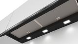 Integrated Design Hood 90 cm clear glass black printed, Black JD39BE60 JD39BE60-3