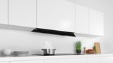 Integrated Design Hood 90 cm clear glass black printed, Black JD39BE60 JD39BE60-4