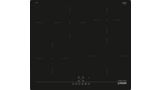 Induction hob 60 cm Black, flush mount JI46HT18 JI46HT18-1