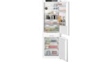 iQ500 Built-in fridge-freezer with freezer at bottom 177.2 x 55.8 cm soft close flat hinge KI86NADD0 KI86NADD0-1