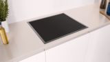 Electric hob 60 cm control panel on the cooker, surface mount with frame JE36FH54 JE36FH54-3