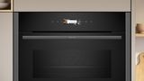 N 70 Built-in compact oven with microwave function 60 x 45 cm Graphite-Grey C24MR21G0B C24MR21G0B-2